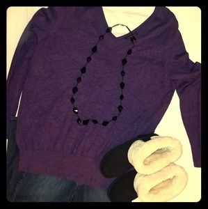 Purple Lane Bryant Sweater